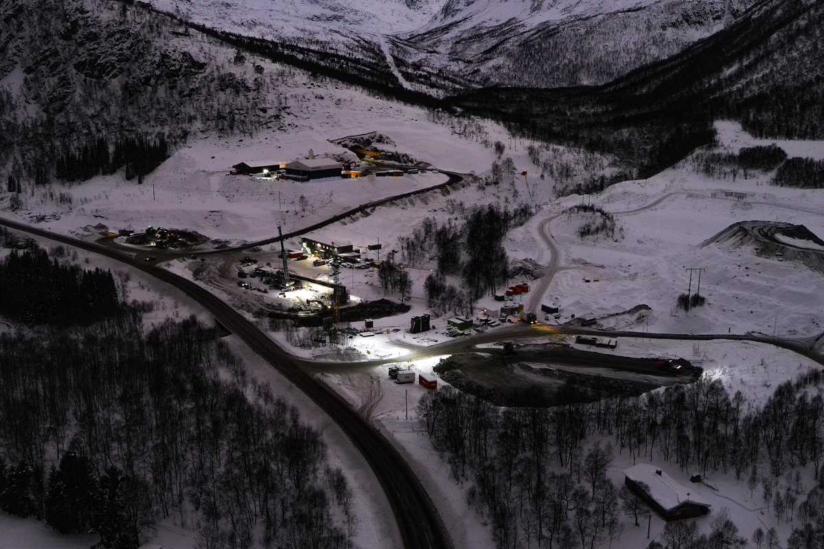 Første 1000 meter er nådd i Fiskefjordtunnelen øst – en viktig milepæl!